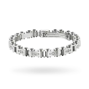 Steel 9.5MM Bicycle Bracelet