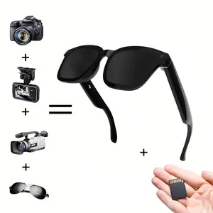 New Ai Multifunctional Bluetooth-compatible Wearable Smart Glasses, 500w HD Camera + 1080P Video Recording, Image Recognition, Language Translation, Dual Mode Transfer