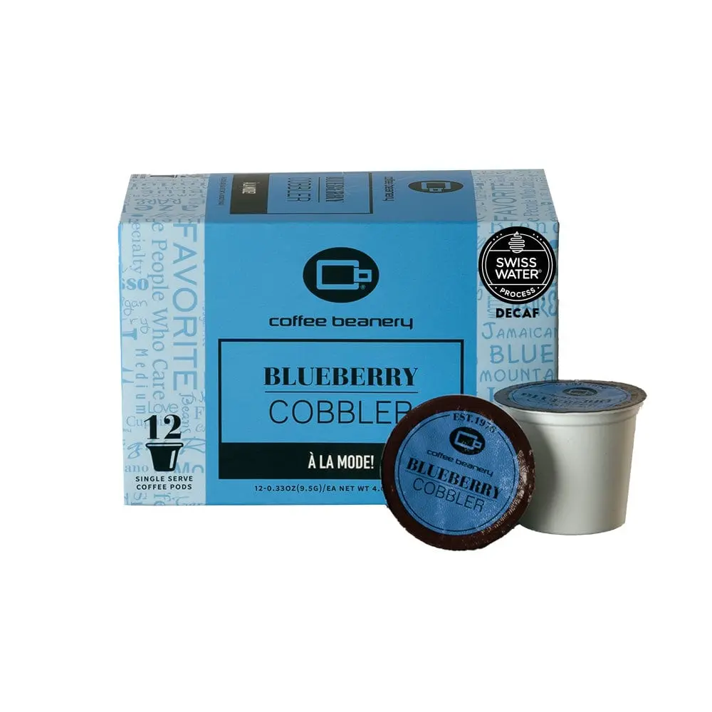 Blueberry Cobbler Flavored Decaf Coffee Pods