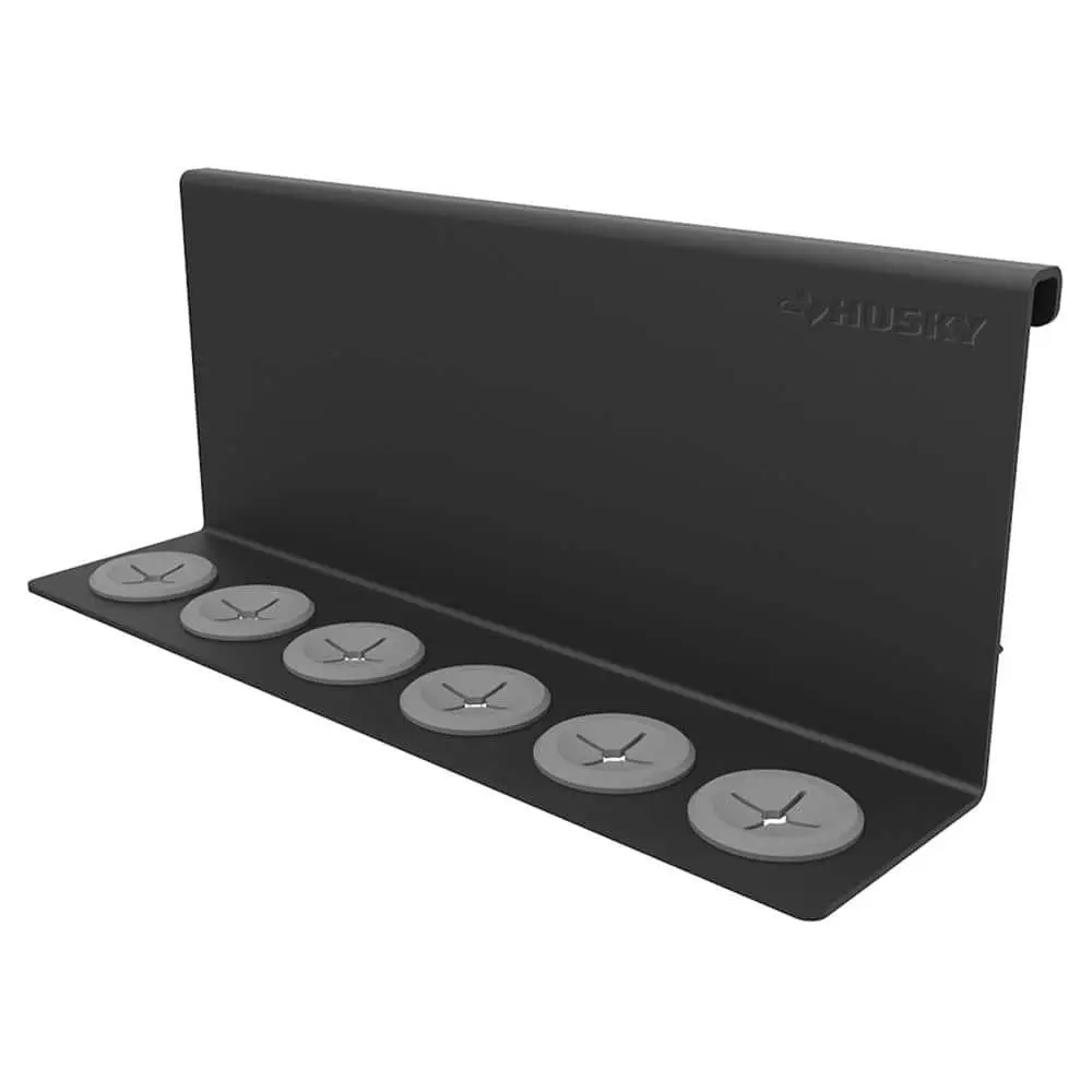 Screwdriver Caddy for Garage Slat Wall and Track Systems - Compatible with Standard Screwdrivers