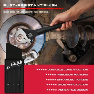 High Carbon Steel Impact Wrench, Professional Thickened Head, Hook Head Tool, Machine Maintenance, Water Meter Removal, Car Suspension Adjustment, Heavy Duty Wrench