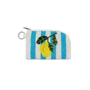 Signature Medium Beaded Coin Pouch