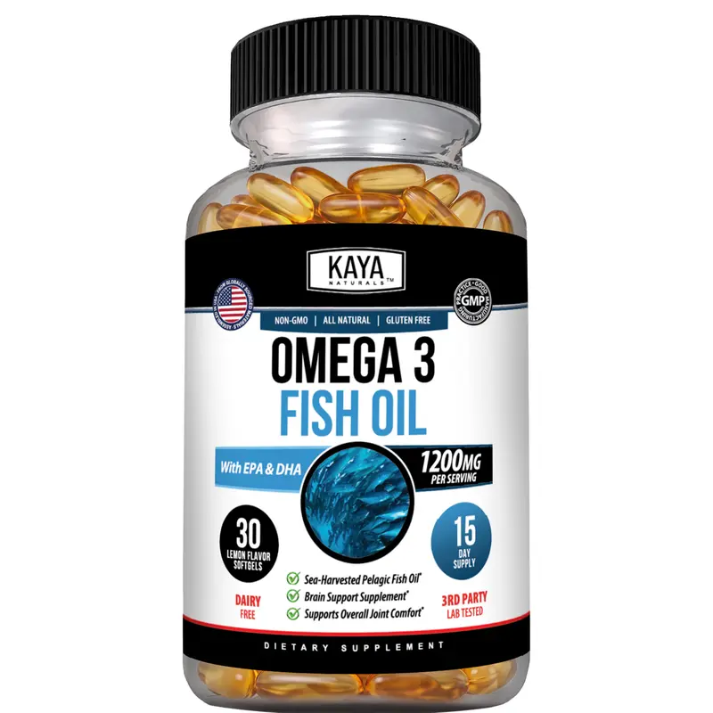 Kaya Naturals Omega-3 Fish Oil