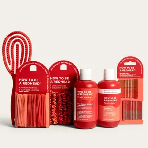 How to be a Redhead Complete Hair Routine Bundle - Shampoo, Hair Brush & Hair Accessories Set