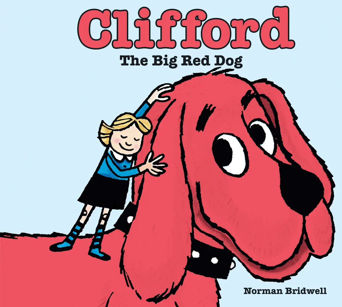 Used Jacketed HC Book - Clifford the Big Red Dog by Norman Bridwell (English), Kindergarten Books for Reading Fun, Very Good Intact Condition School Educational Supply, Perfect Gift for Character Learning, Used Copy