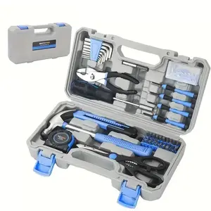 Karon Essential Emergency Home Hardware Tool Kit Electrical Repair Toolbox Set Car Storage Box