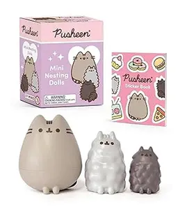Pusheen Mini Nesting Dolls (RP Minis) – Cute Collectible Matryoshka Set | Stackable Cat Figures Gift for Fans, Home Decor & Desk Decoration