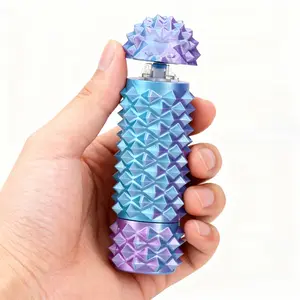 3D Printed Mushroom Hedgehog Fidget Toy - Sensory Stress Relief for Adults & Teens. Features: Clicky Mechanical-Keyboard Head, Smooth Spinner, Spiky Grip for Anger & Anxiety Management, focus tool