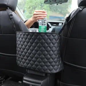 Car Seat Side Storage Bag, Large Capacity Car Seat Side Organizer, Multi-functional Car Interior Storage Bag, Car Accessories, Car Interior Accessory