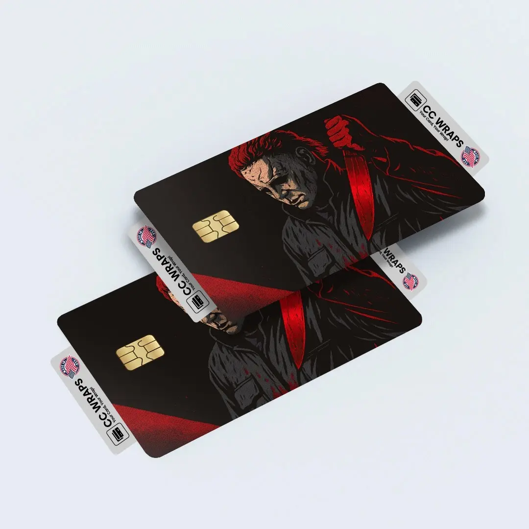 2 Pack Michael Myers Halloween Credit Debit Card Sticker Vinyl Decal Skin Horror