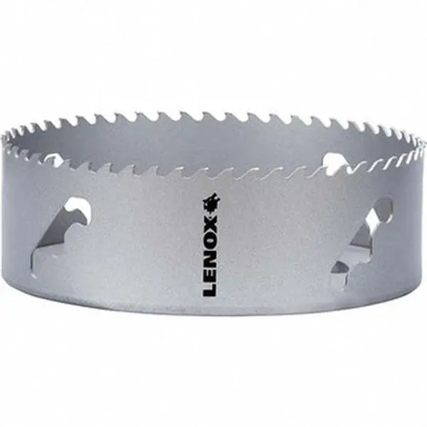 Lenox Carbide-Tipped Toothed Edge Hole Saw, 6" Diameter, 1-1/2" Cut Depth, Model LXAH36 (Tools & Hardware Physical Measuring Instrument)