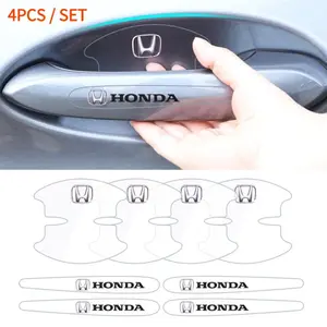 Transparent Car Door Handle Sticker, Hand Bowl Protection Decal, Fits Honda and Other Models, Durable Automotive Accessory, Universal Car Sticker, Car Decals