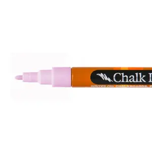 Fine Tip Charming Pink 1mm Wet Wipe Chalk Marker