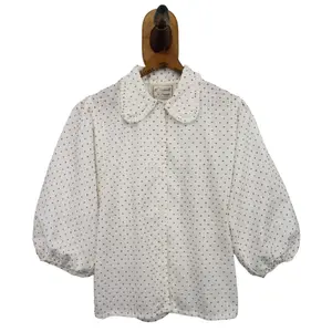 Eleanor LS Blouse Sz L E48