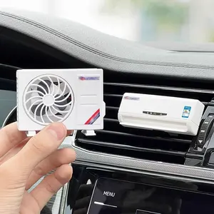 Car Mini Air Conditioner Model Aromatherapy, Air Vent Fragrance, Long Lasting Car Perfume Ornament for Interior Decor, Car Scents, Cute Look