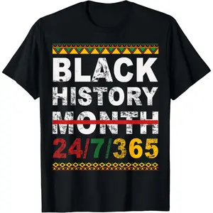 One Month Can't Hold Our History Black History Month T-Shirt