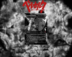 Sword of Beherits Commander Single: Mana Vault Proxy
