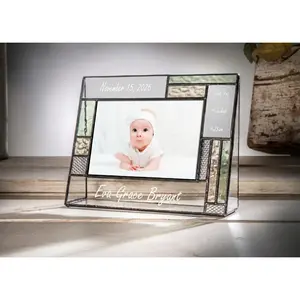 Baby Picture Frame Personalized Gifts by J Devlin | Pic 430 EP530