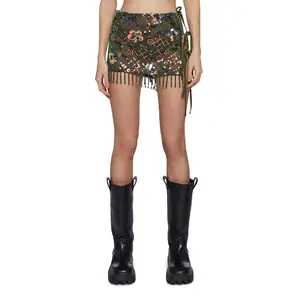 Fluorescent Eden Mini Skirt