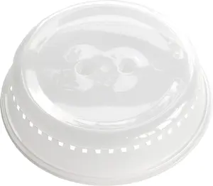 10-Inch Clear Microwave Cover with Vent | BPA-Free Splatter Guard for Safe Heating | Fits Standard Plates & Bowls | Dishwasher Safe| Kitchen Essential