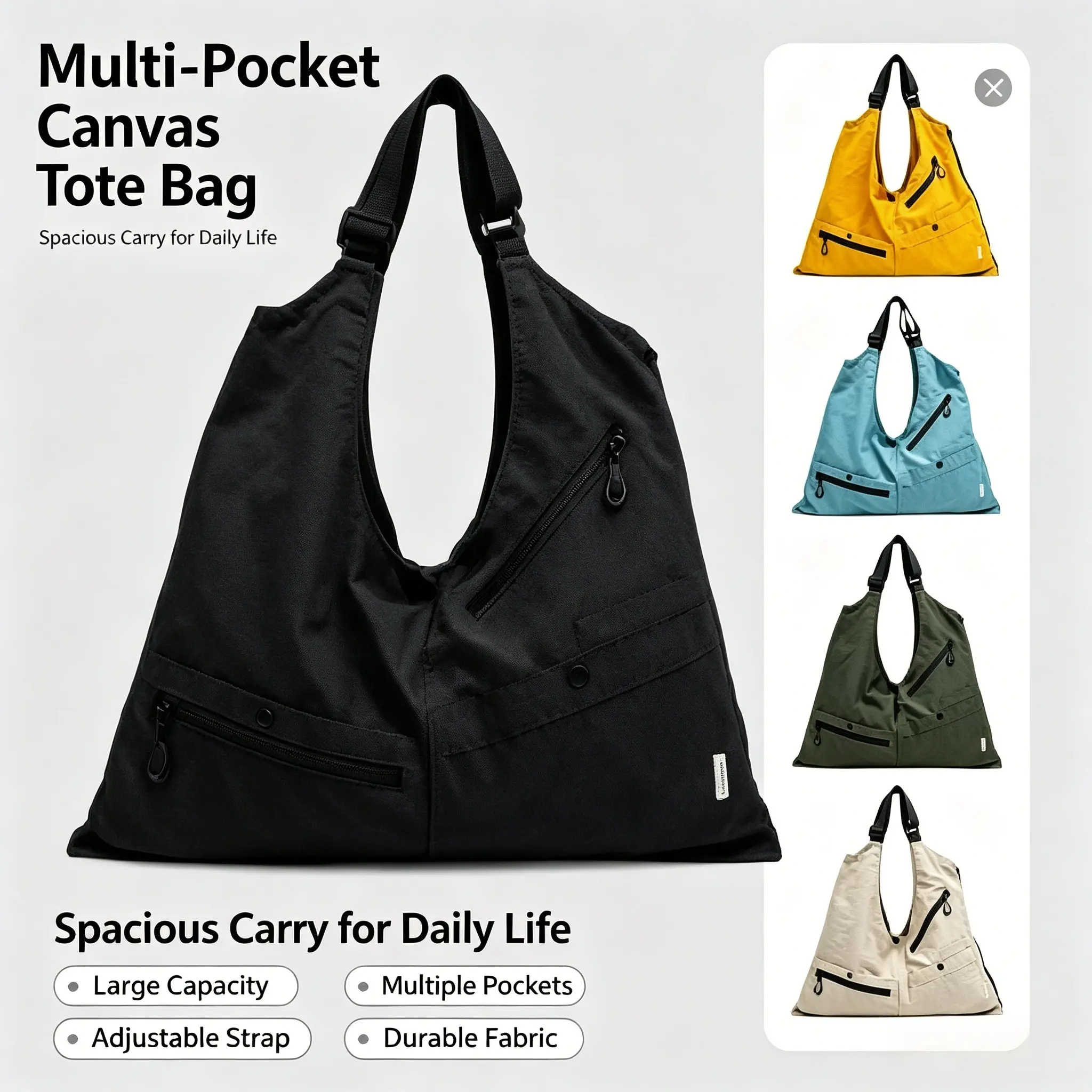 No More Heavy Bags! Wearable Utility Vest Transforms Into Large Capacity Shoulder Bag For Outdoor & Daily Use travel backpack laptop pack