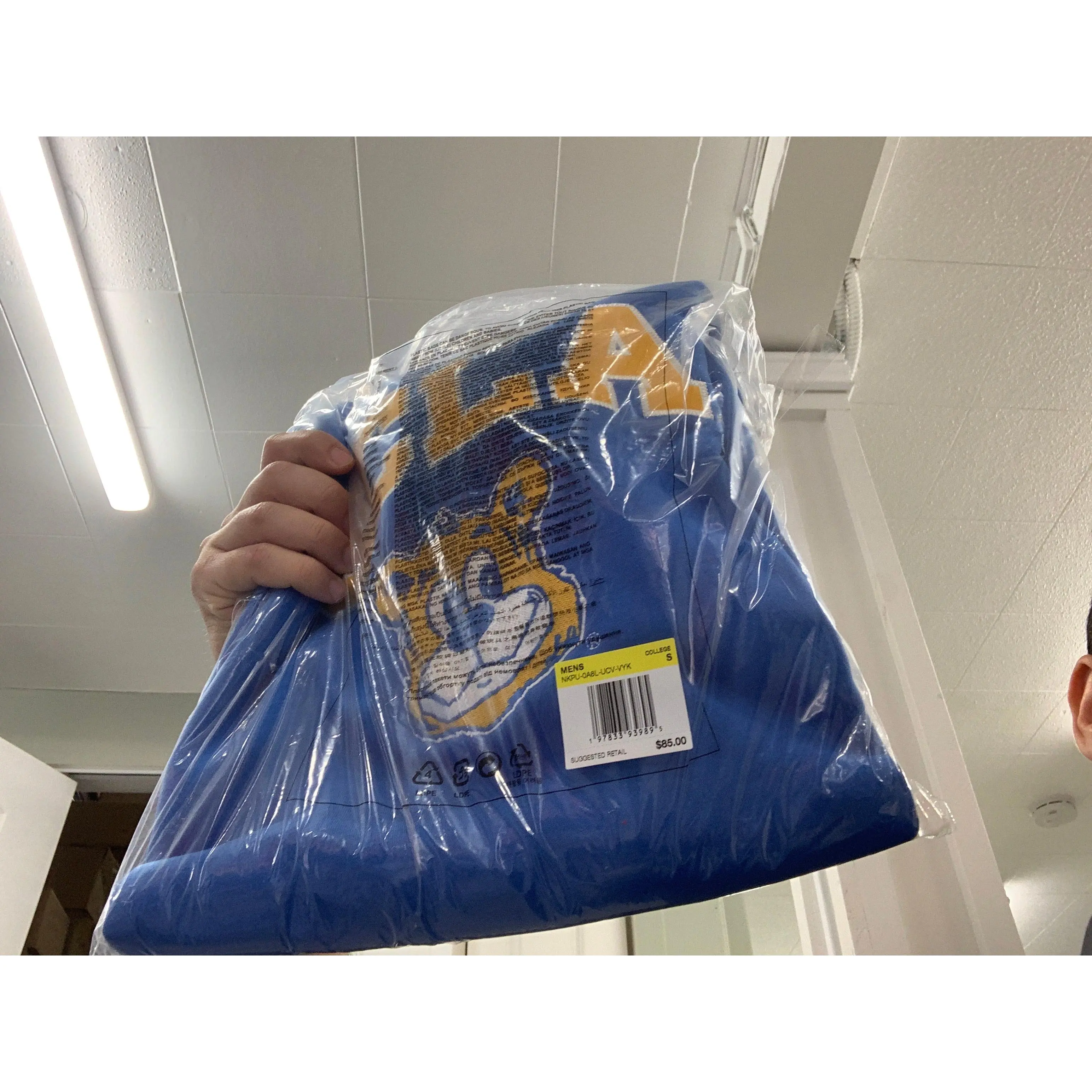 UCLA bruin logo sweater