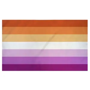 Lesbian Pride Flag 3x5 - Sunset