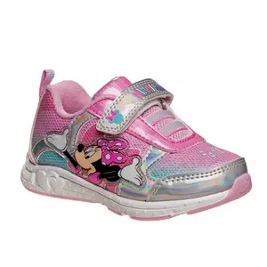 Minnie Mouse Girls' Light Up Sneakers (Toddlers)