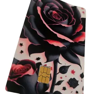 Pink & Black Rose Wrap – Gothic Floral Desig