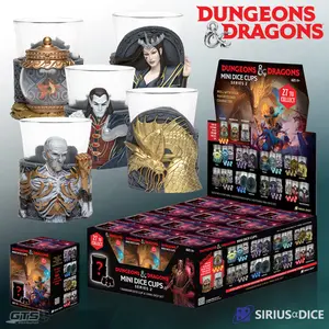 Sirius Dice D&D Mini Dice Cups Series 2