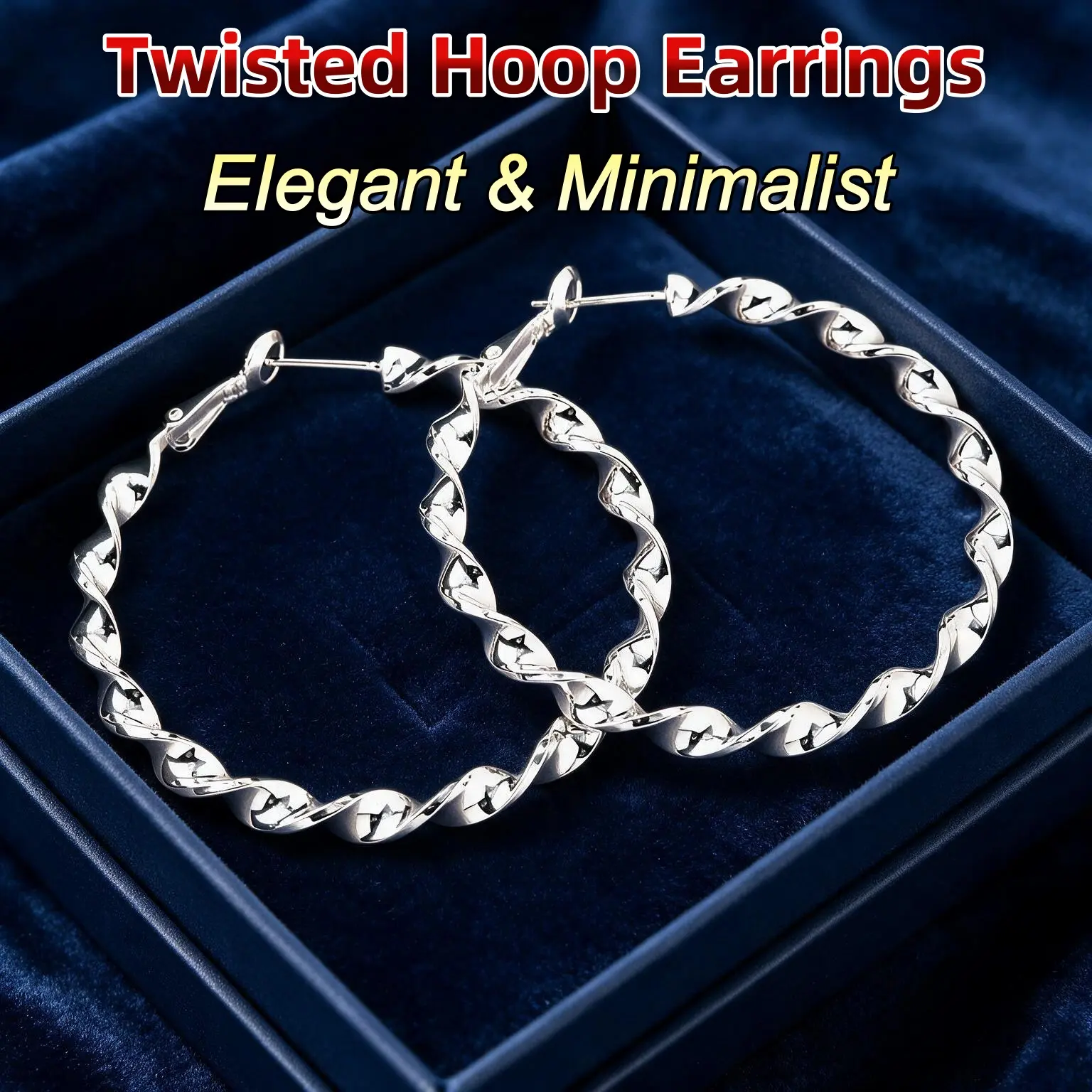 925 silver plated Twisted Rope 5MM Hoop Earrings For Women Vintage Wedding Elegant Luxury Quality Jewelry Accessories