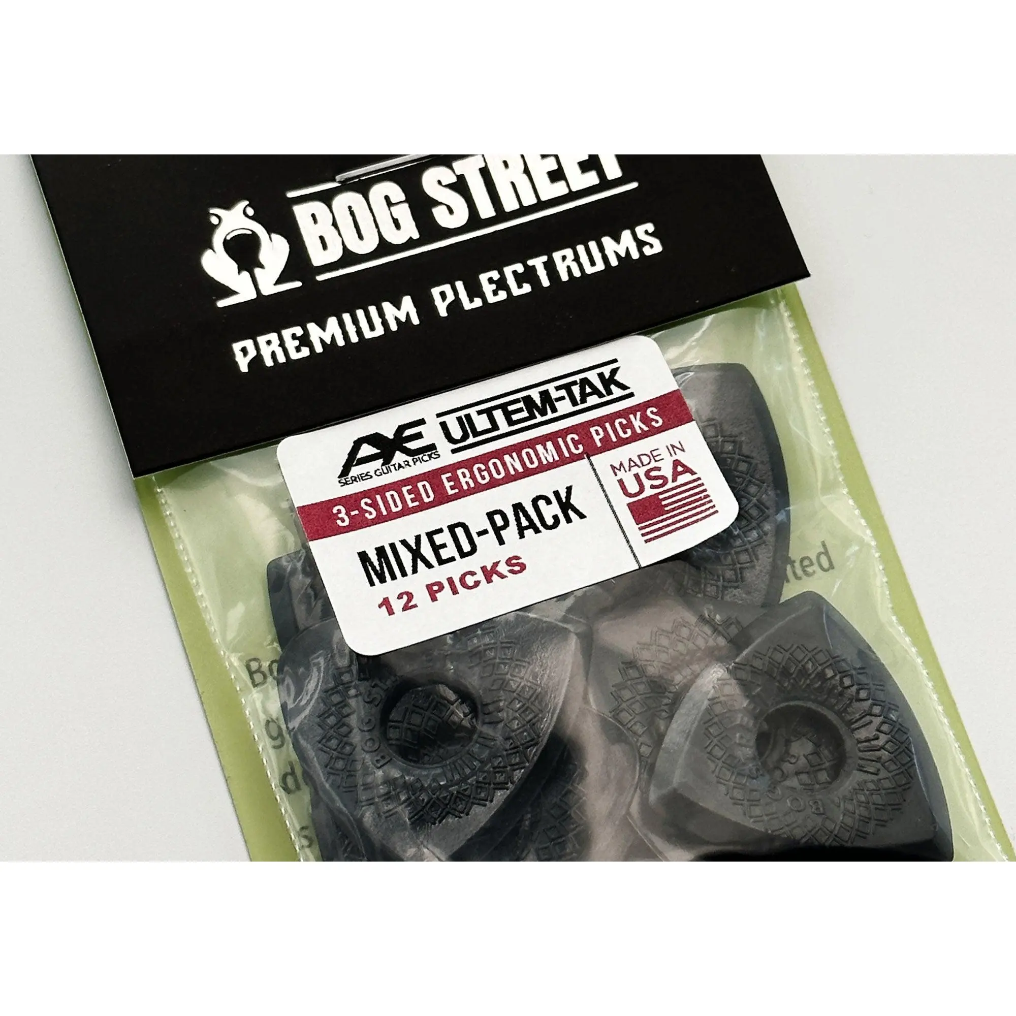 ULTEM-TAK ALL AXE-CESS Pack (12 Picks)