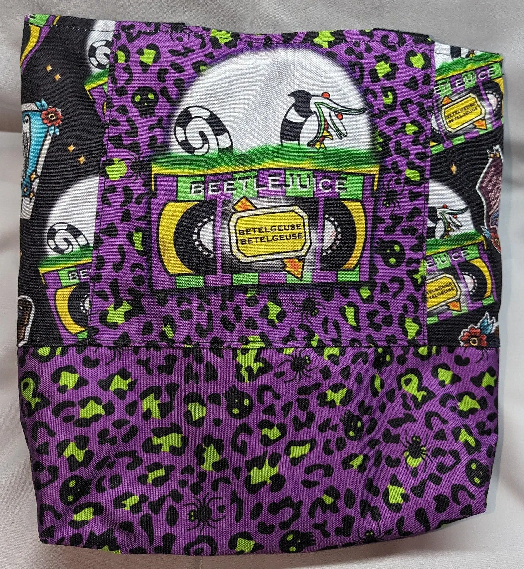 Beetlejuice Waterproof Canvas Tote