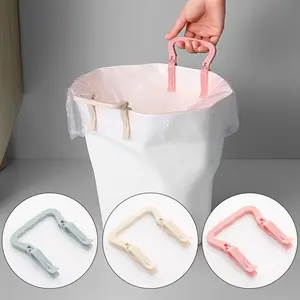 SleekHush Trash Bag Fixing Clips Anti-Slip Garbage Bag Holders for Kitchen Bins Secure Fit Easy Use