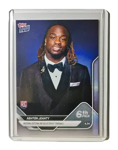 Ashton Jeanty Rookie 2025 NFL Draft #D-2 Football Card Las Vegas Raiders