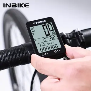 INBIKE Wireless GPS Bike Computer, Essential Bike Accessories, 5-Star Precision Positioning, 2.4" Anti-Glare Screen, 28H Long Battery Life, IPX7 Waterproof, Type-C Charging Cable