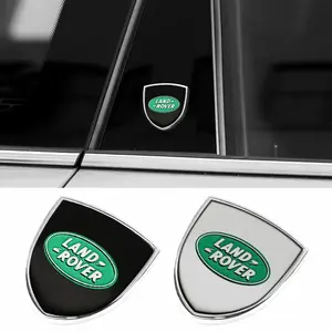 Land Rover Dedicated Shield Emblem Sticker, 3D Stereo Badge Decal, Rear Trunk Decoration Wrap, Fits Land Rover Defender Discovery Range Rover