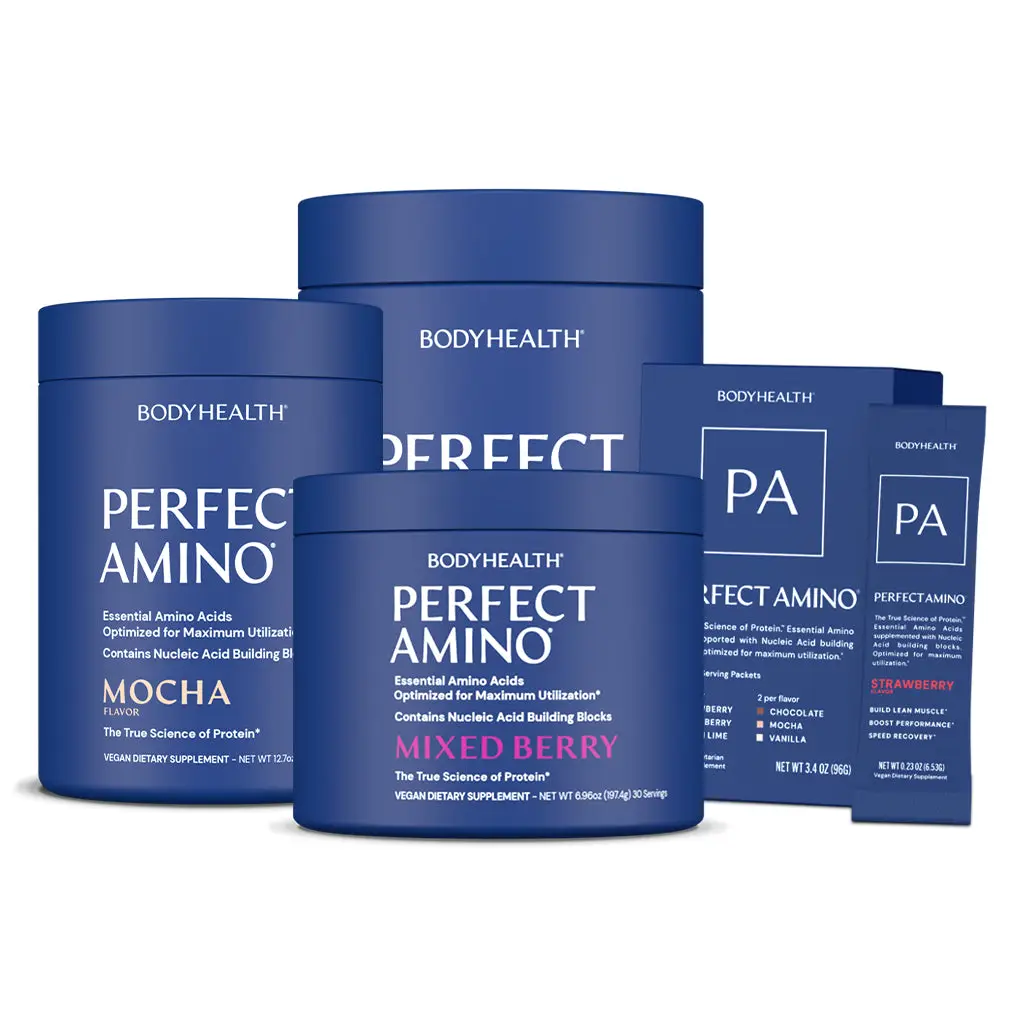 BodyHealth Perfect Amino Powder - Essential Amino Acids for Optimum Protein, Col...