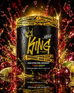 KING Pre-Workout Powder - Cherry Limeade - Fitness Performance Supplement