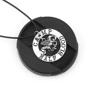 Blood Flying Horse Pendants Necklaces for Men Women Percy Jackson CAMP HALF Necklace Fashion Charm Jewelry Accessories Gifts