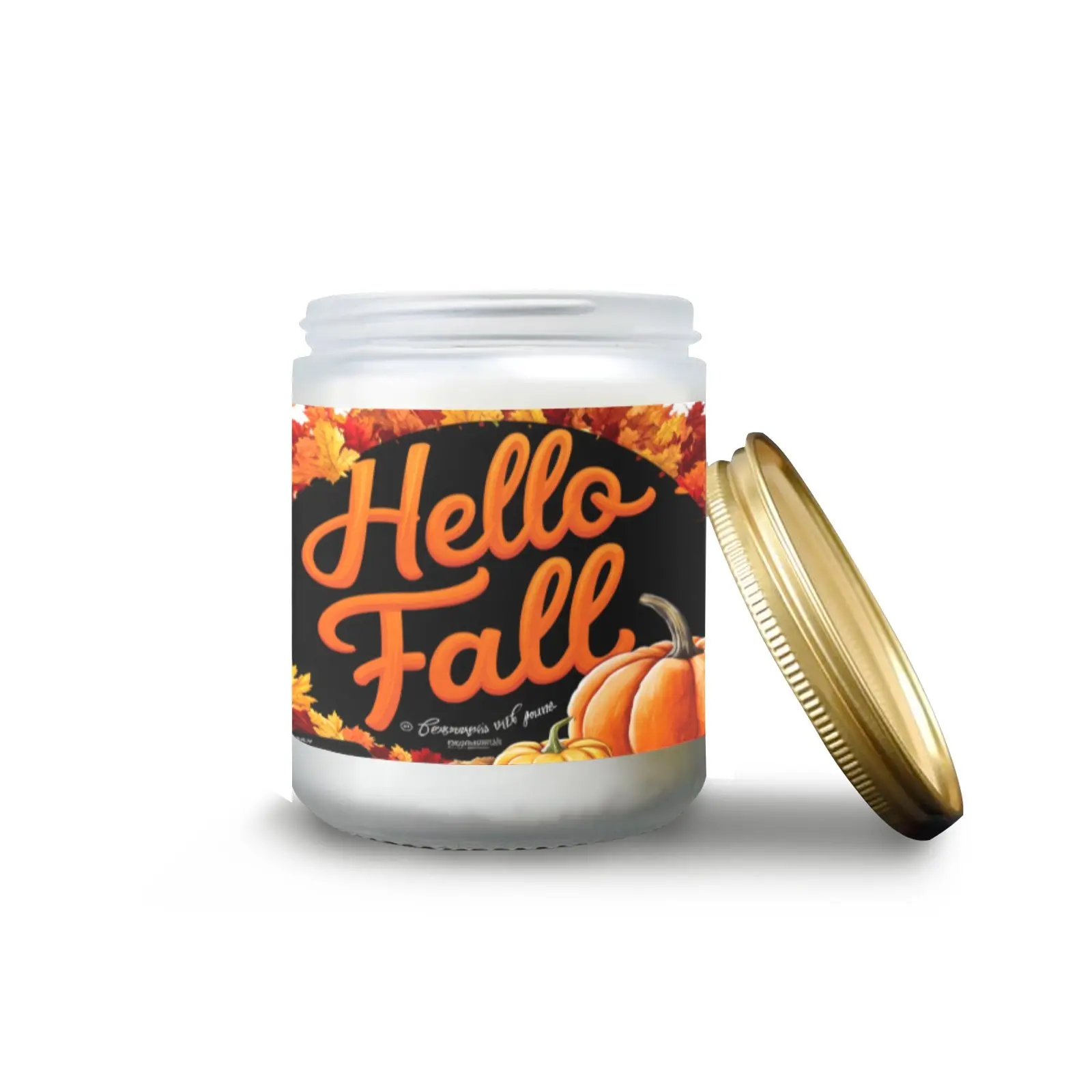 Comforting Glow Jar Scented Candles for the Thanksgiving Table and Holiday Decor