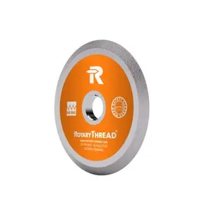 Thread Repair Tool, File, Chase, Restore, Repair, and Clean Internal and External Thread: Male, Female, Inch, Metric and Pipe Thread (RT4) (40mm Diameter x 1/4 inch Shank) by Rotary Thread