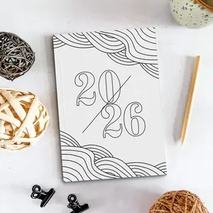 2026 Plan Book Set, Monthly Annual Tracker, Mood Tracking, Reading Fitness Habits, Organize Your Life Efficiently