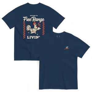 Section 119 | Unisex Garment-Dyed T-shirt | Free Range Navy