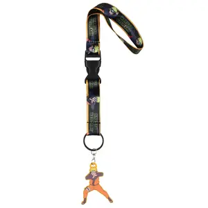 Naruto Shippuden Wrist Strap Lanyard For Keys | Anime Hand and Wrist Lanyard Keychain For Men Women