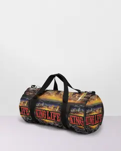 Kinglife Signature Series Duffle Bags - Sac City Bridge, Crown, and WAKL Writing Editions