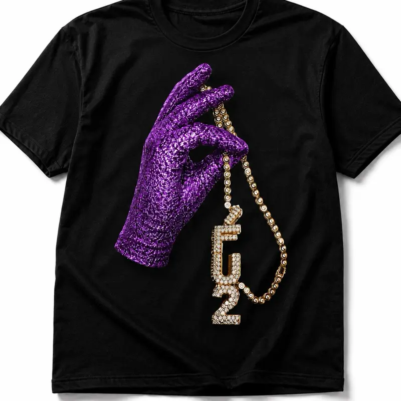 FU2 Chain Tee Purple