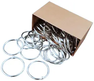 Metal Binder Rings – Set of 50 for Index Cards or Flashcards