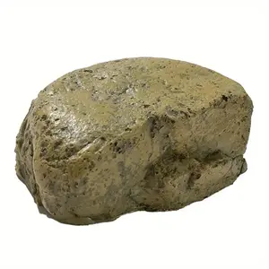 Realistic Stone-Look Key Hider Rock Diversion Safe, Durable Plastic Key Holder for Spare Keys, Garden Outdoor Security and Travel, Natural Look Design and Secure Closure