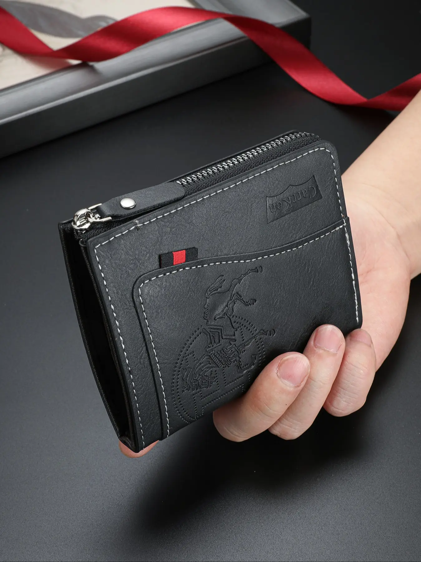 Men's New Multi-Card Slot Multifunctional Teenage Retro Trendy Short, Stylish Male Purse Fashionable Wallet for Everyday Use Durable Bifold Wallet Casual Trendy Wallet